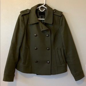 Banana Republic Olive Green Military Jacket